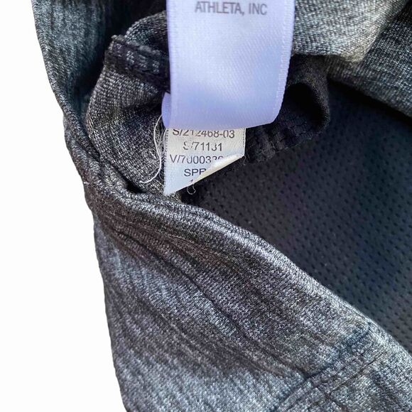 Athleta Metro Skort Dark Heather Grey size XL Front Zip Pockets - Picture 6 of 7